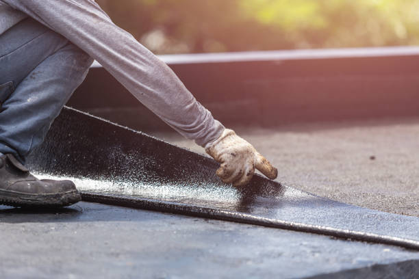 Professional Emergency Waterproofing technician working in Atwood, IN